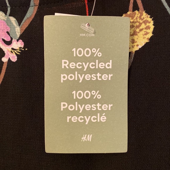 NWT H&M Gorgeous Floral Dress Size L - Picture 10 of 16